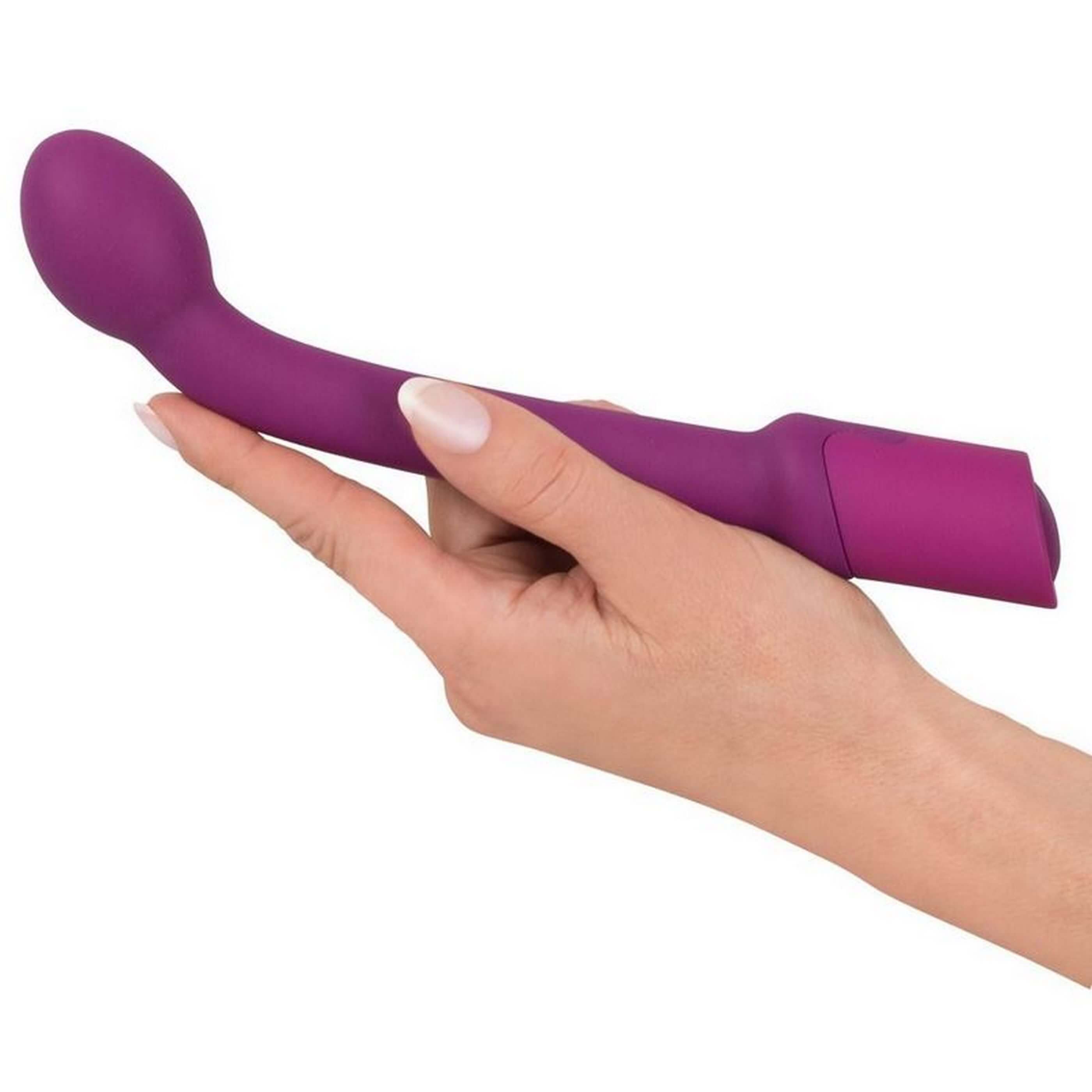 Фиолетовый вибратор G-точки G-SPOT VIBRATOR - 22 см. | Секс шоп Anonshop  Сергиев Посад