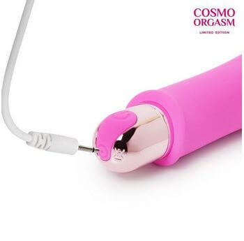 Розовый мини-вибратор для стимуляции эрогенных зон - 15,5 см.