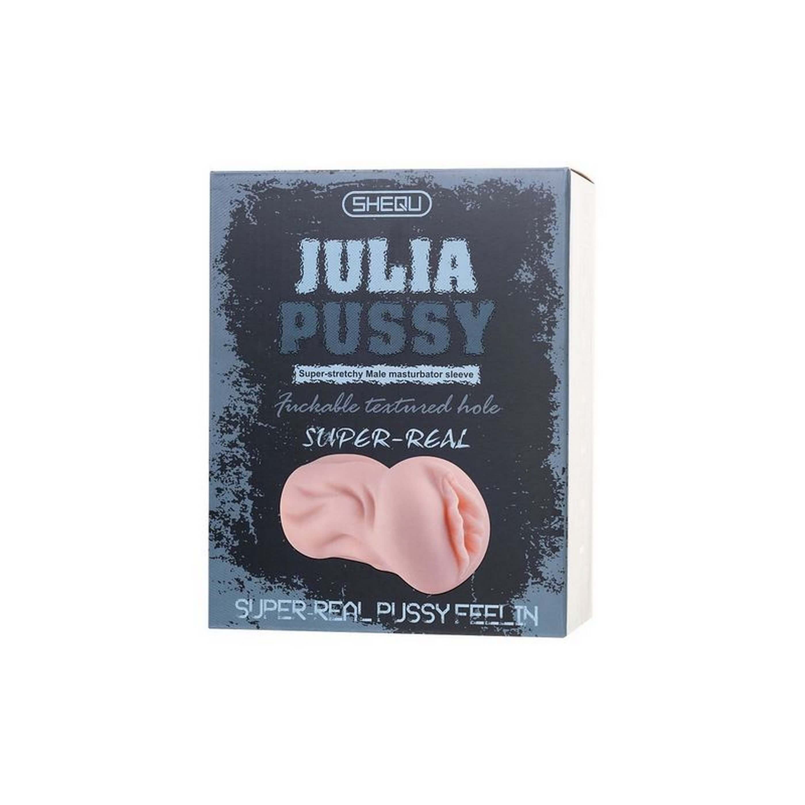 Телесный мастурбатор-вагина Julia