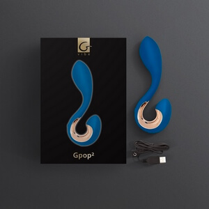 Gvibe Gpop2 - универсальный вибратор, 12.5х2.8 см.