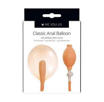 Телесный анальный расширитель Classic Anal Balloon