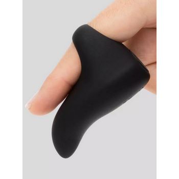 Черный вибратор на палец Sensation Rechargeable Finger Vibrator