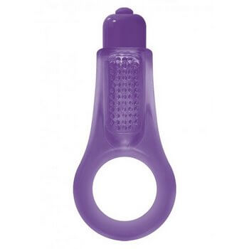 Фиолетовое эрекционное кольцо Firefly Couples Ring