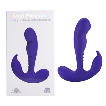 Стимулятор Простаты Anal Vibrating Prostate Stimulator with Rolling Ball Purple