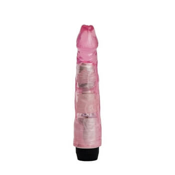 Вибратор реалистик розовый 22,5х 4 см