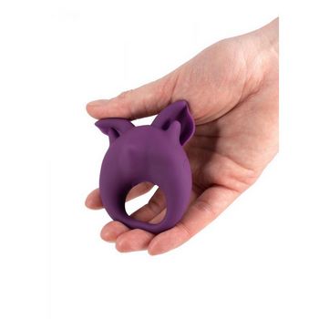 Фиолетовое перезаряжаемое эрекционное кольцо Kitten Kiki