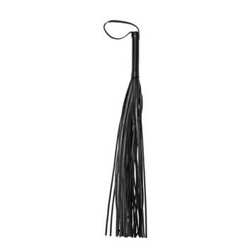 Черная плеть Party Hard Risque - 63,5 см.