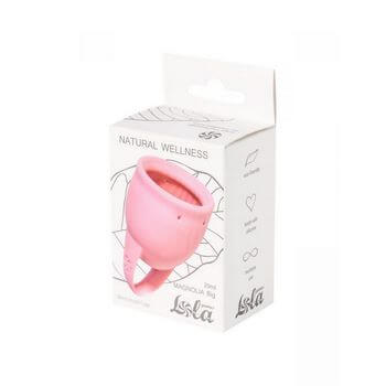 Розовая менструальная чаша Magnolia - 20 мл.