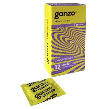 Презервативы GANZO Sense No12
