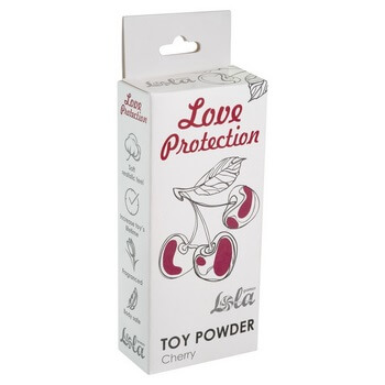 Пудра для игрушек ароматизированная Love Protection Вишня 15гр