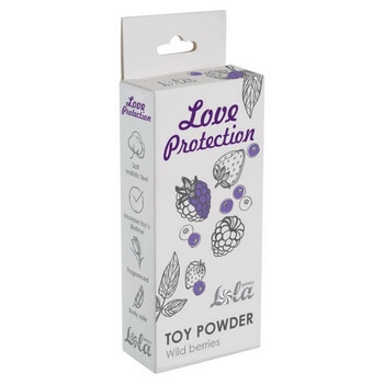 Пудра для игрушек ароматизированная Love Protection Лесные ягоды 15гр