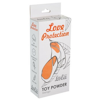Пудра для игрушек ароматизированная Love Protection Манго 30гр