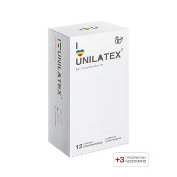 Презервативы Unilatex Multifruits 12 шт+3шт в подарок