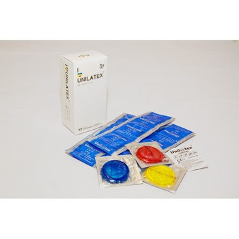 Презервативы Unilatex Multifruits 12 шт+3шт в подарок