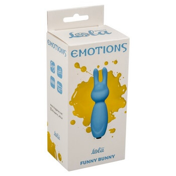 Мини вибратор Emotions Funny Bunny Blue