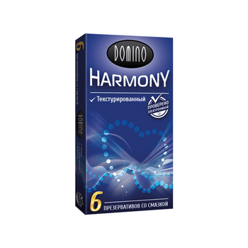 Презервативы Domino Harmony №6 Текстурированный