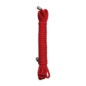 Веревка для бондажа Kinbaku 10 m. Red