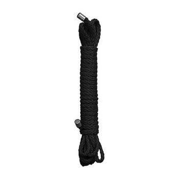 Веревка для бондажа  Kinbaku Rope 5m Black RED