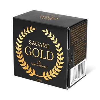 Презервативы латексные Sagami Gold 10S